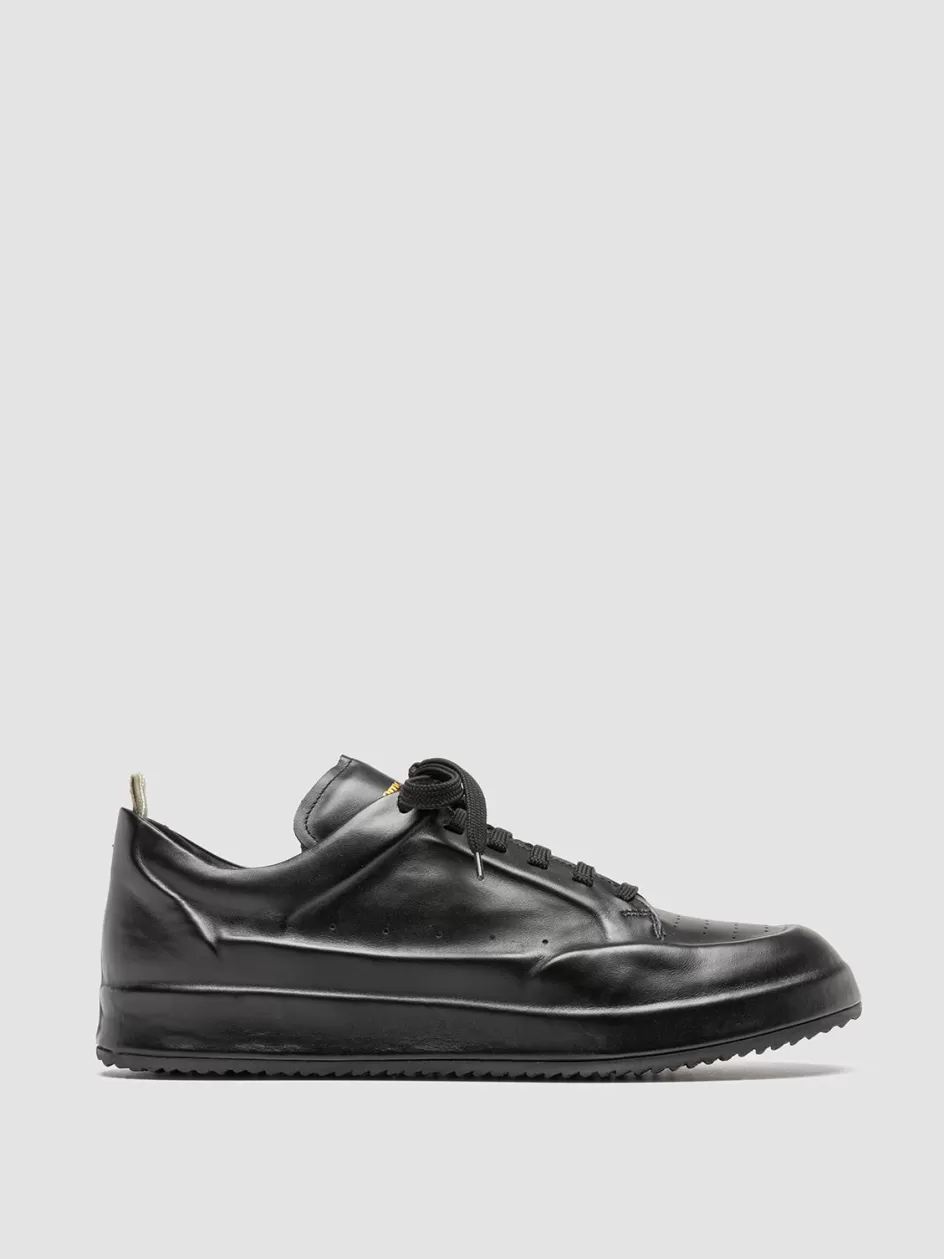 Officine Creative Sneakers>ACE 016 - Leather Sneakers BLACK