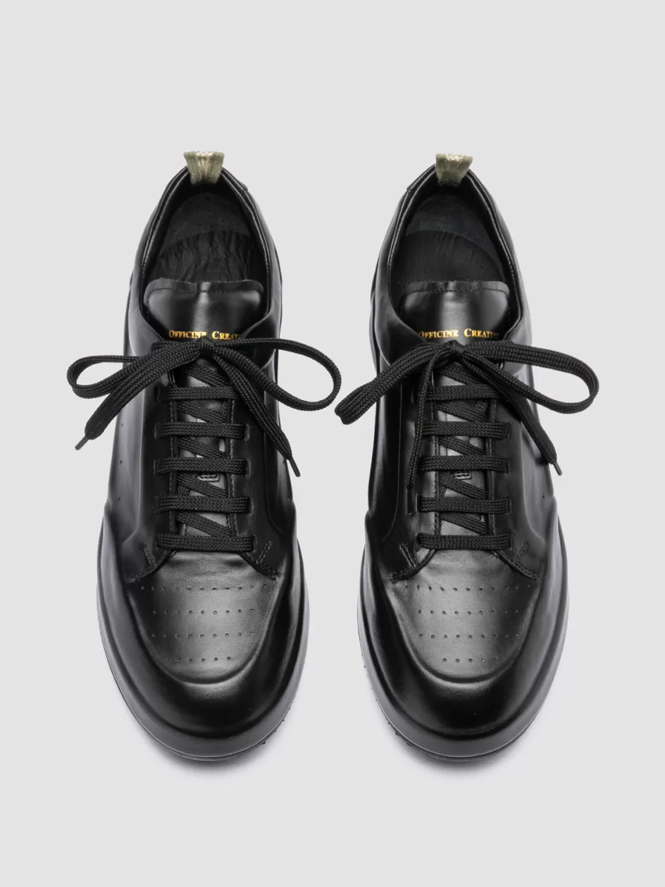 Officine Creative Sneakers>ACE 016 - Leather Sneakers BLACK