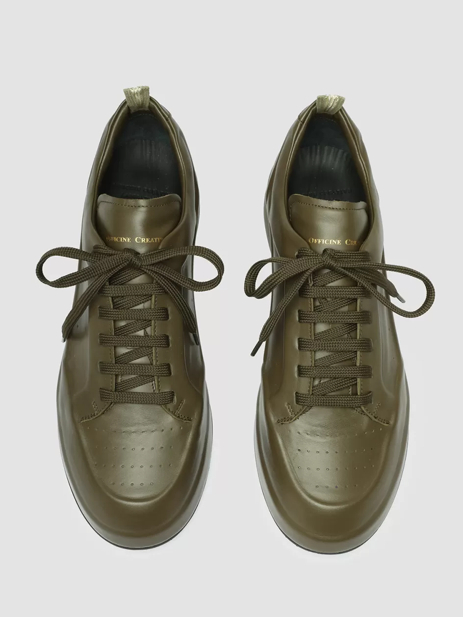 Officine Creative Sneakers>ACE 016 - Leather Sneakers GREEN