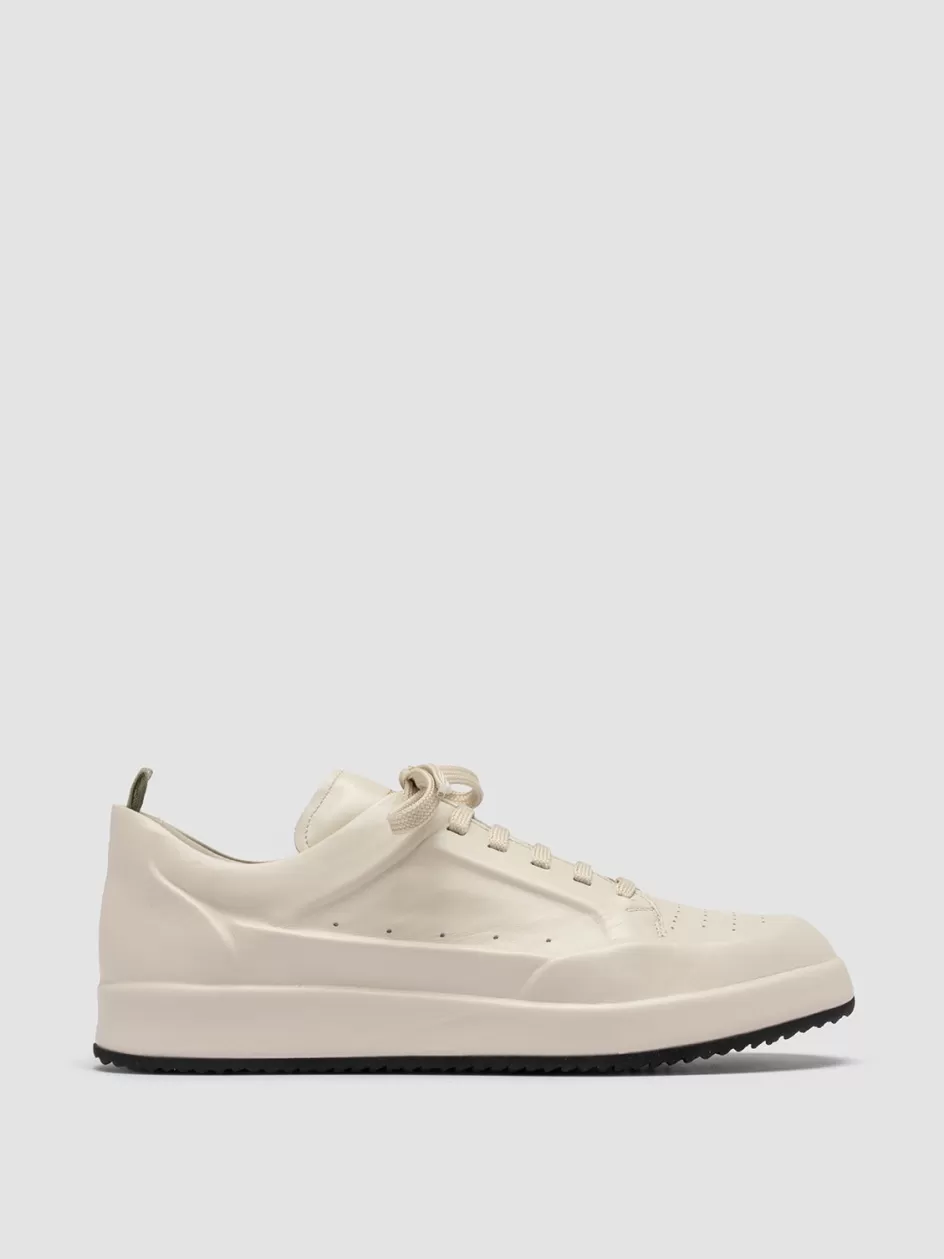 Officine Creative Sneakers>ACE 016 - Leather Sneakers WHITE