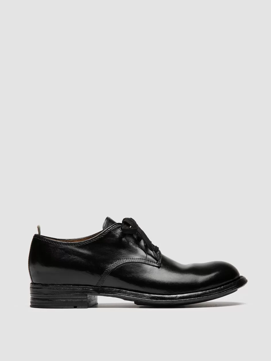 Officine Creative Derbies | Formal Shoes>ADMIRAL 001 - Leather Derby Shoes BLACK