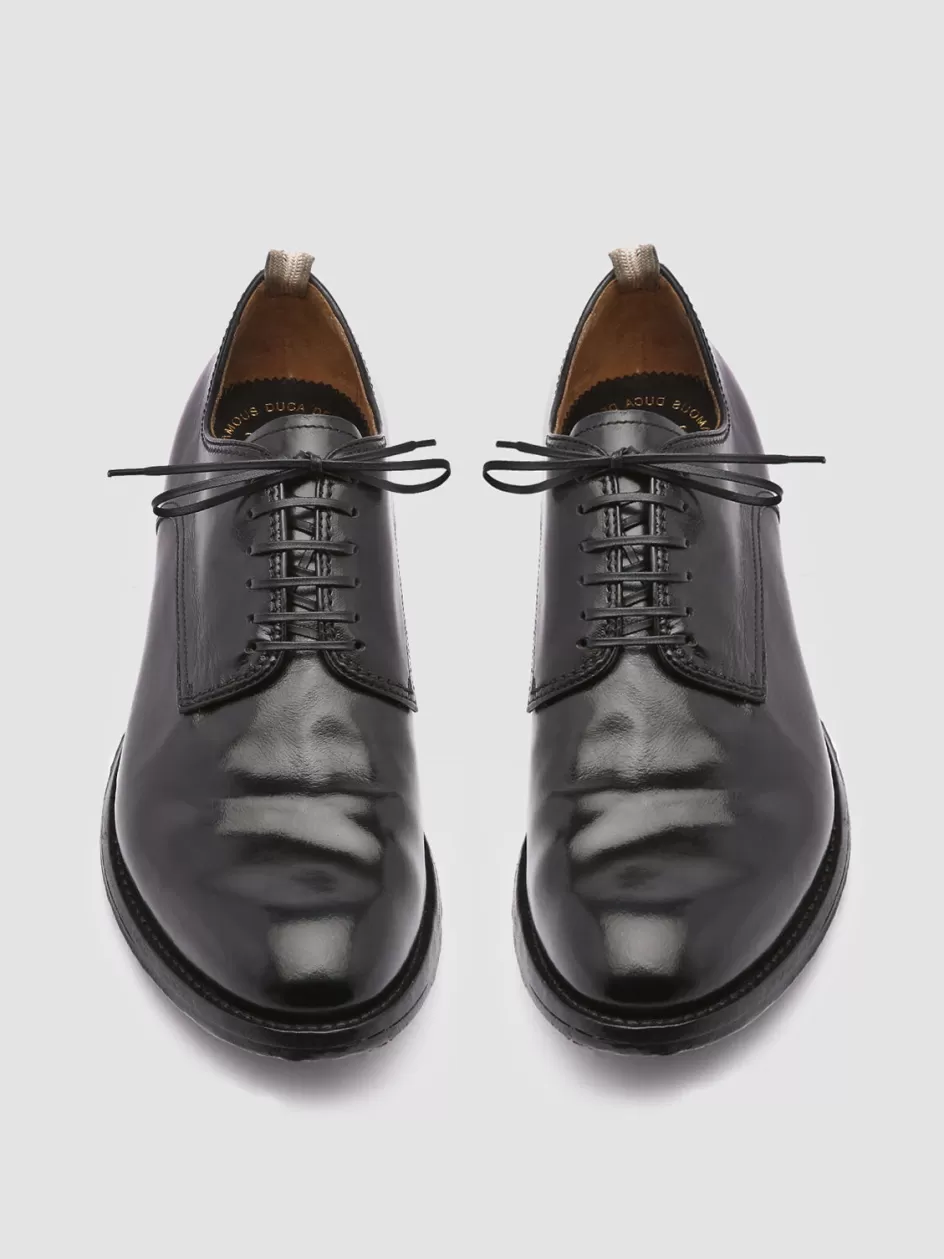 Officine Creative Derbies | Icons>ANATOMIA 012 - Leather Derby Shoes BLACK