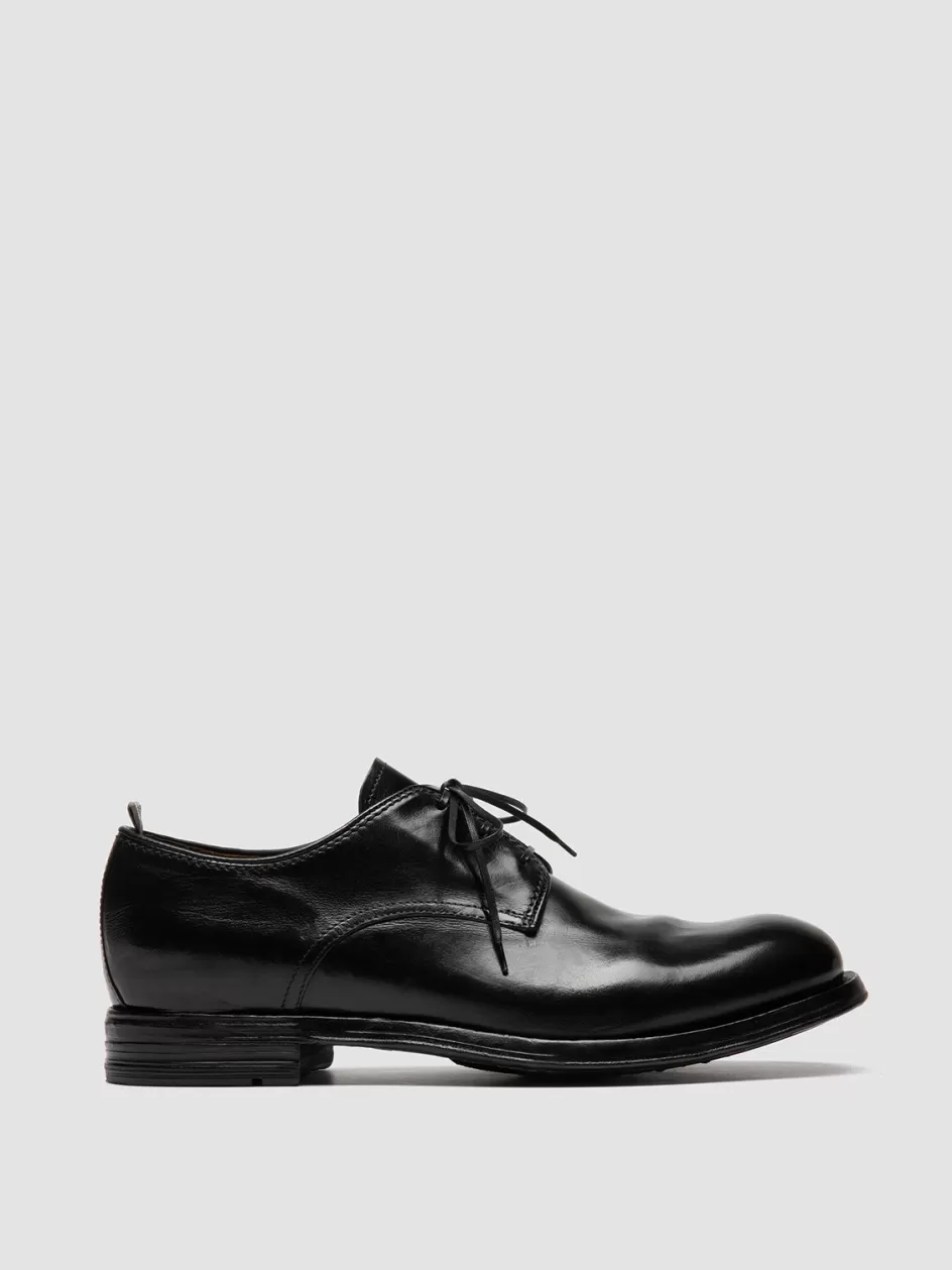 Officine Creative Derbies | Formal Shoes>BALANCE 019 - Leather Derby Shoes BLACK