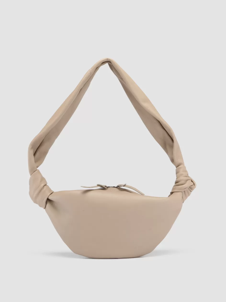 Officine Creative Bags>BOLINA 034 - Leather Shoulder Bag TAUPE