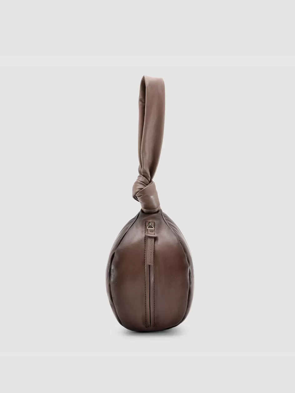 Officine Creative Bags>BOLINA 23 - Leather Handle Bag TAUPE