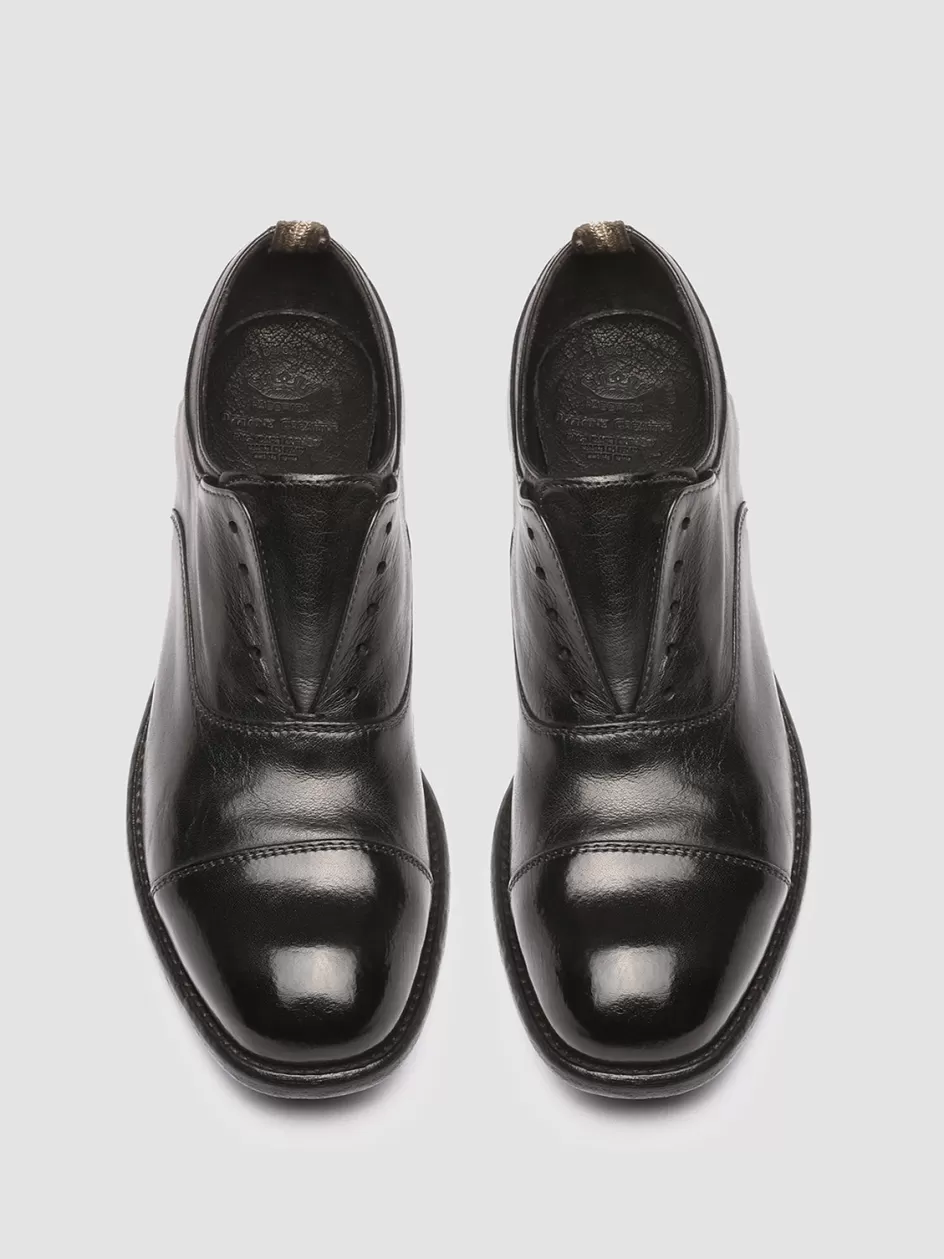 Officine Creative Derbies & Oxfords | Icons>CALIXTE 003 - Leather Oxford Shoes BLACK