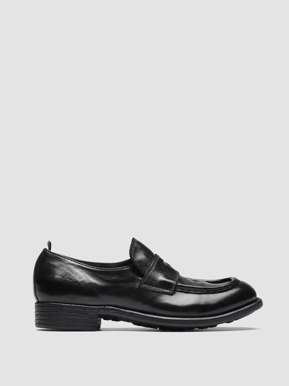 Officine Creative Icons | Loafers>CALIXTE 020 - Leather Loafers BLACK