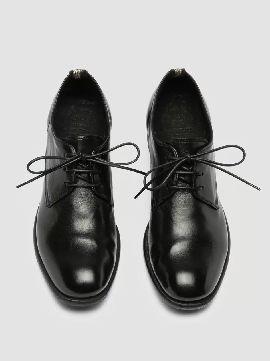 Officine Creative Derbies & Oxfords | Dress Shoes>CALIXTE 064 - Leather Derby Shoes BLACK