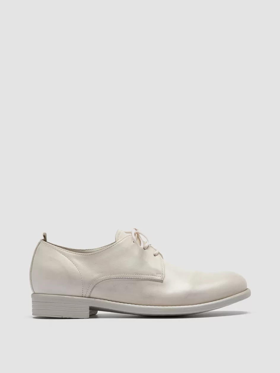 Officine Creative Derbies & Oxfords | Dress Shoes>CALIXTE 064 - White Leather Derby Shoes VAPORE