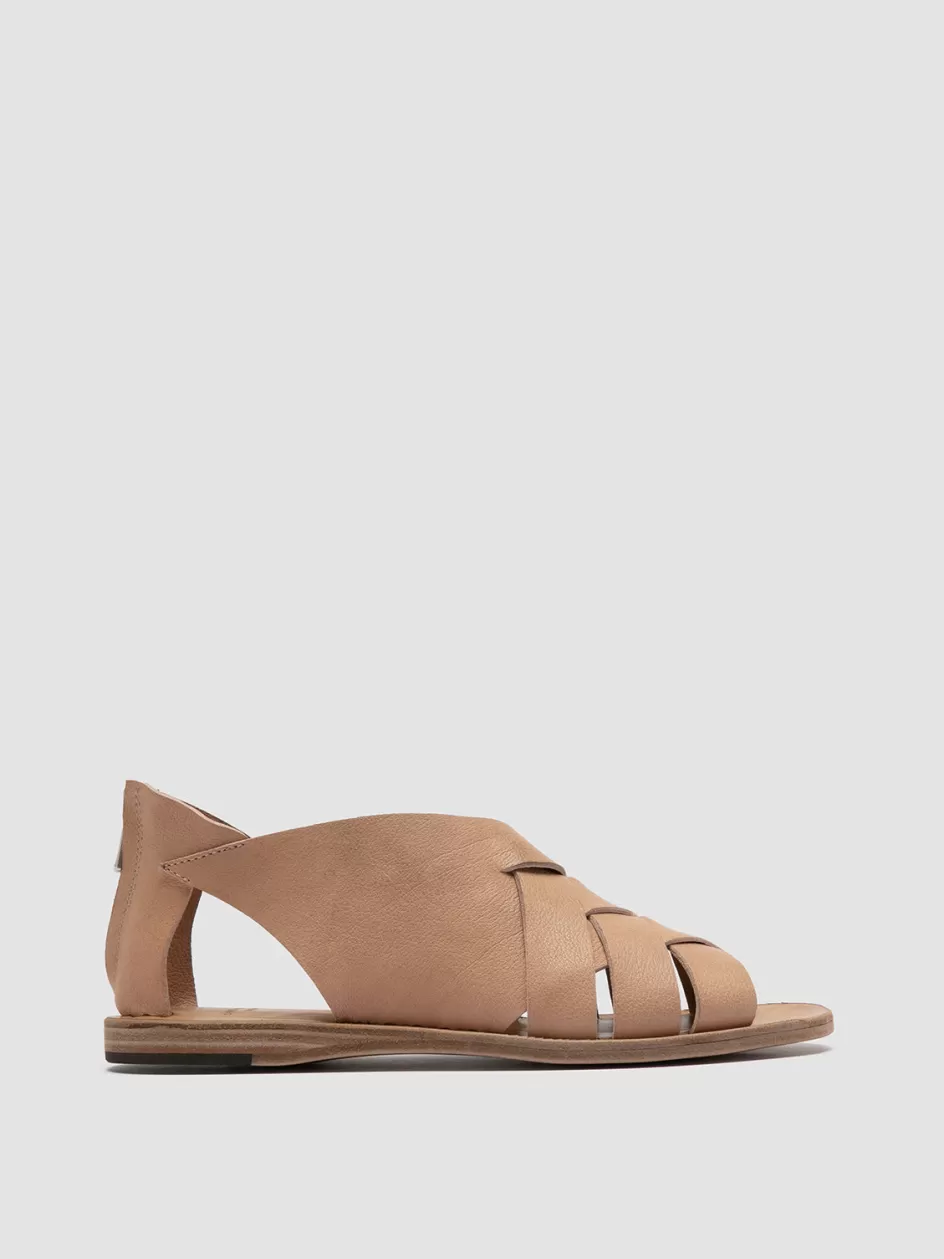 Officine Creative Icons | Sandals>ITACA 048 - Leather Fisherman Sandals TAUPE