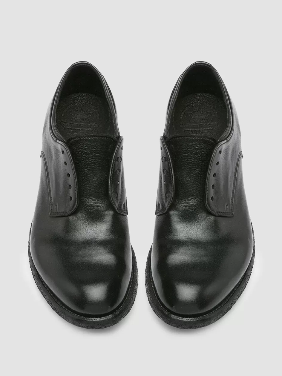 Officine Creative Derbies & Oxfords | Dress Shoes>LEXIKON 012 - Leather Derby Shoes BLACK