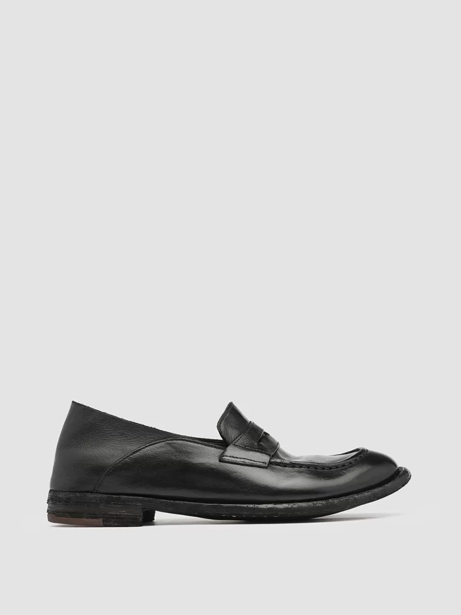 Officine Creative Icons | Loafers>LEXIKON 516 - Leather Loafers BLACK