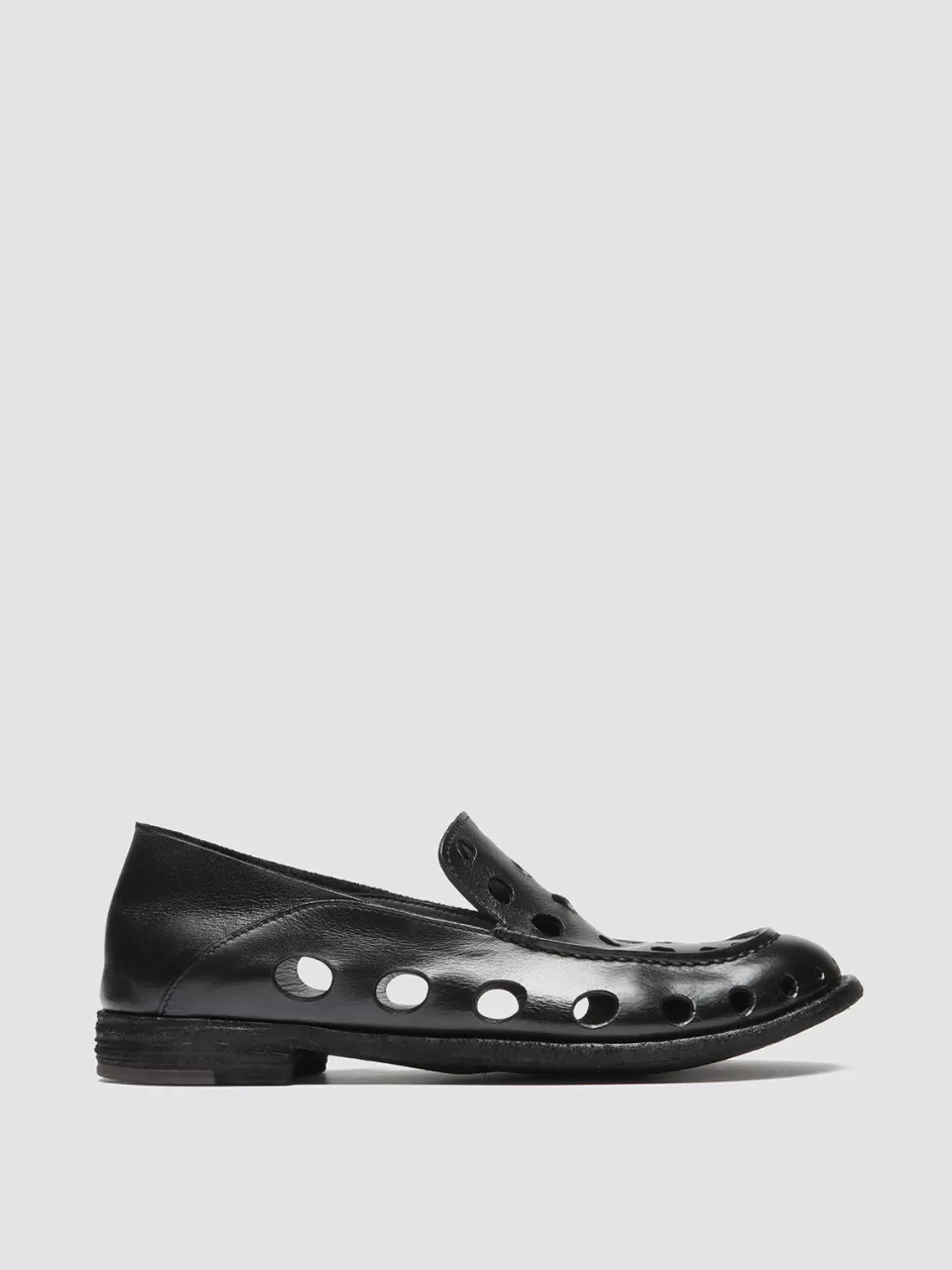 Officine Creative Icons | Loafers>LEXIKON 542 - Leather Loafers BLACK