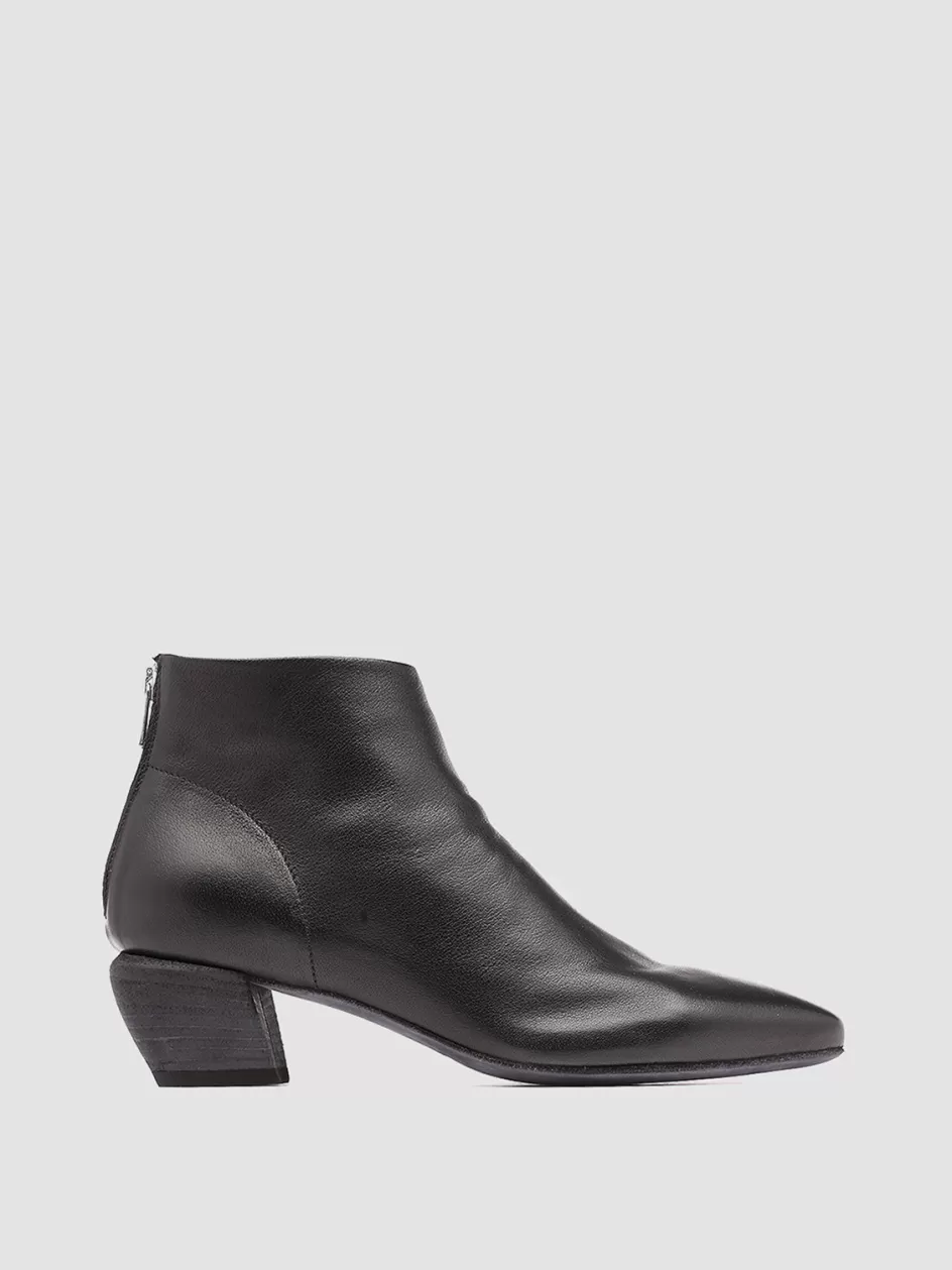 Officine Creative High Heels Booties | Icons>SALLY 001 - Leather Booties BLACK