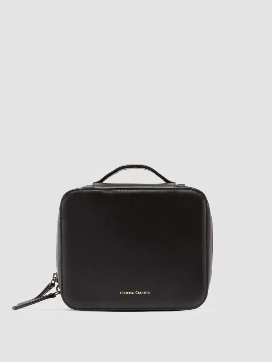 Officine Creative Shoe Care | Shoe Care>TRAVEL CASE - Mini Bag BLACK